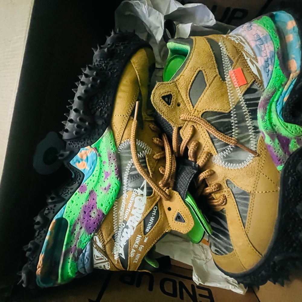 Colorful Spiked Sneakers